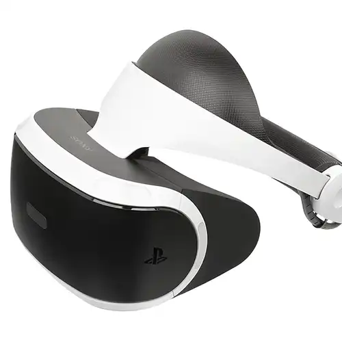 Sony PlayStation 4 PSVR Headset Mk1, showcasing immersive virtual reality gaming technology, designed by Evovise for cutting-edge digital experiences